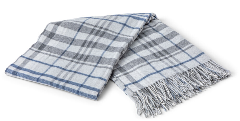 KL Tanger Plaid Blå