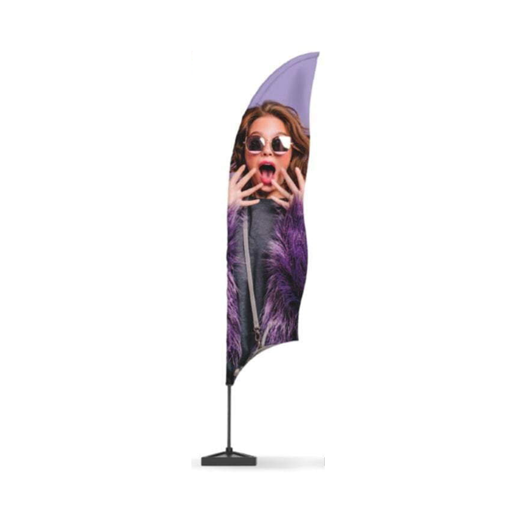 Beachflagga Shark byVoky