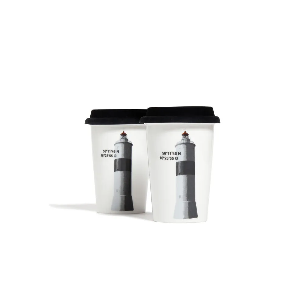 LNV 2-pack mugs Långe Jan Vit Vit