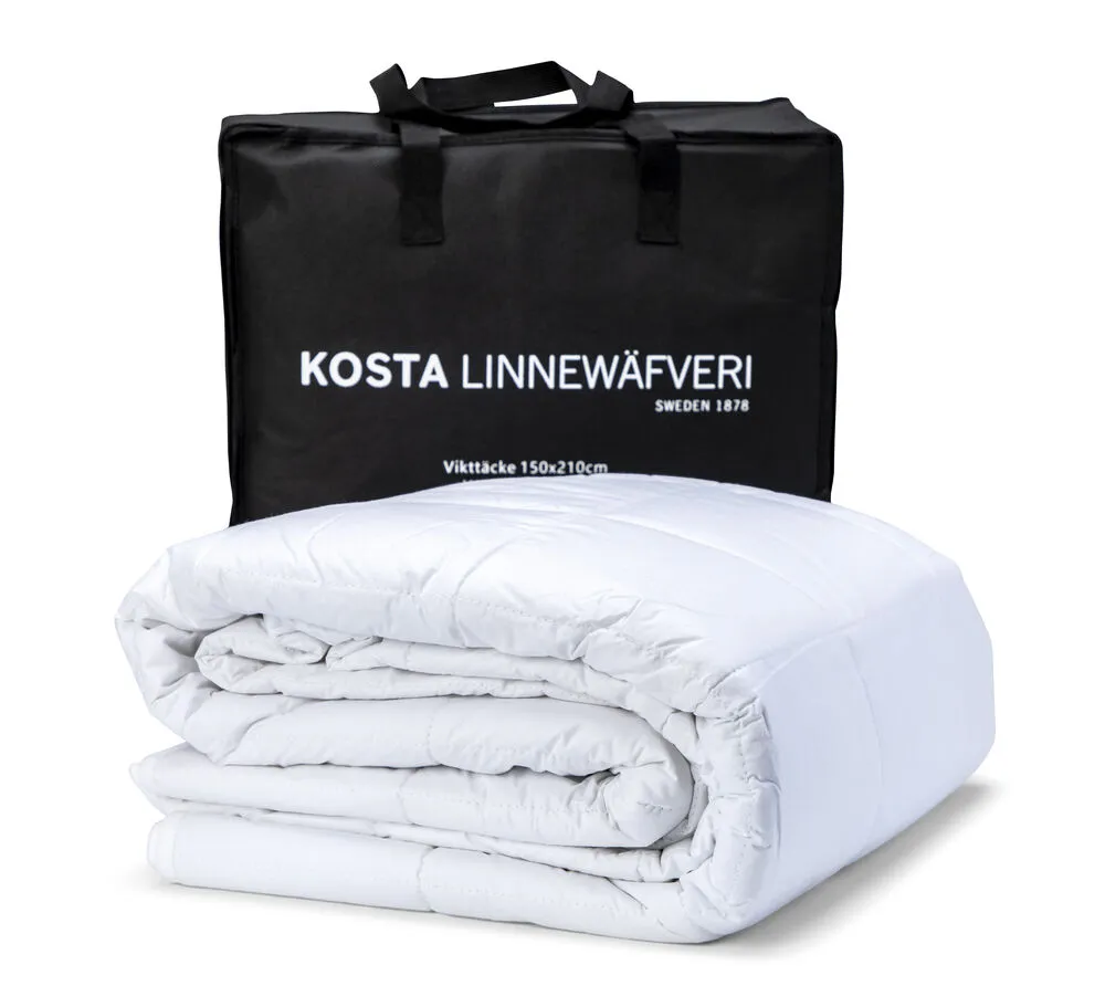 KL Weight Quilt 11kg 150x210 Vit Vit