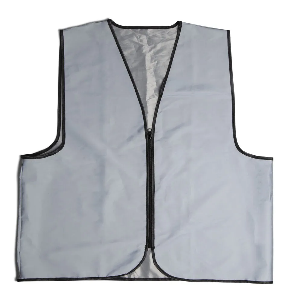 Marking Vest Reflective Zipper Grå Grå