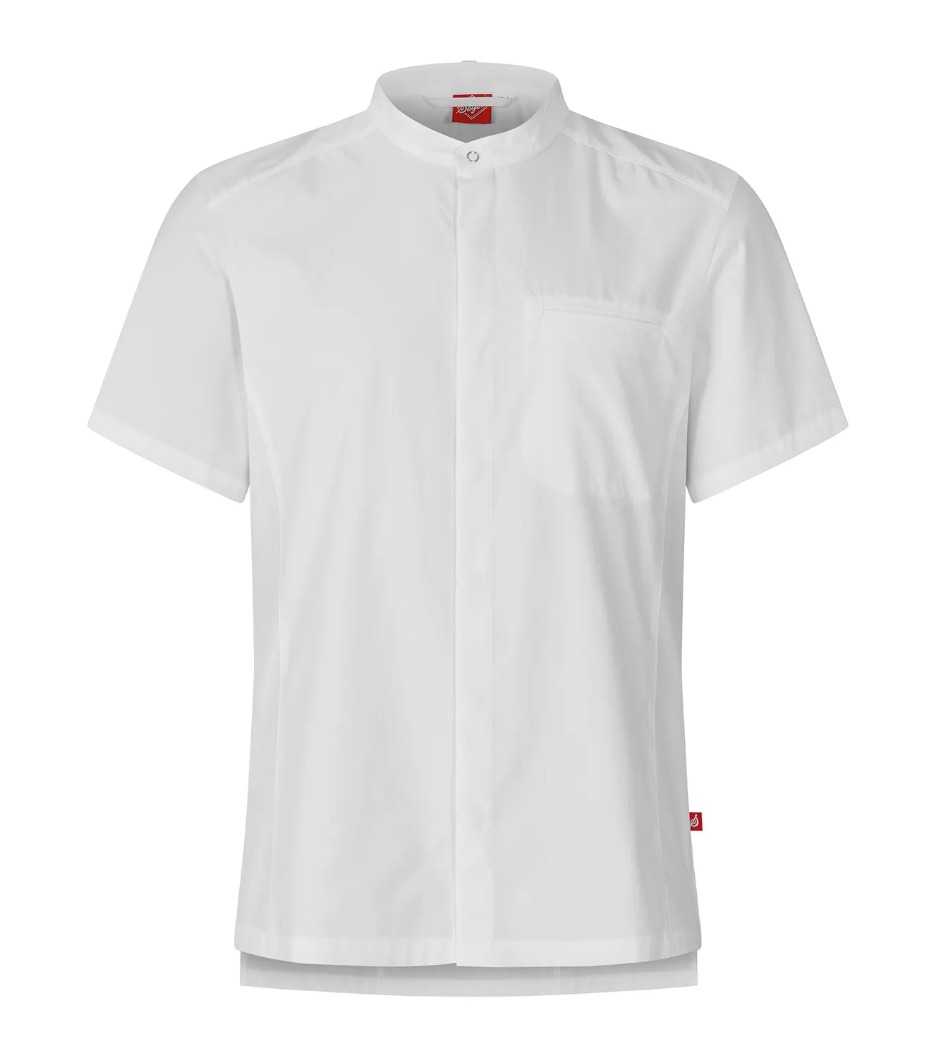 Kockskjorta Action stretch Unisex Vit