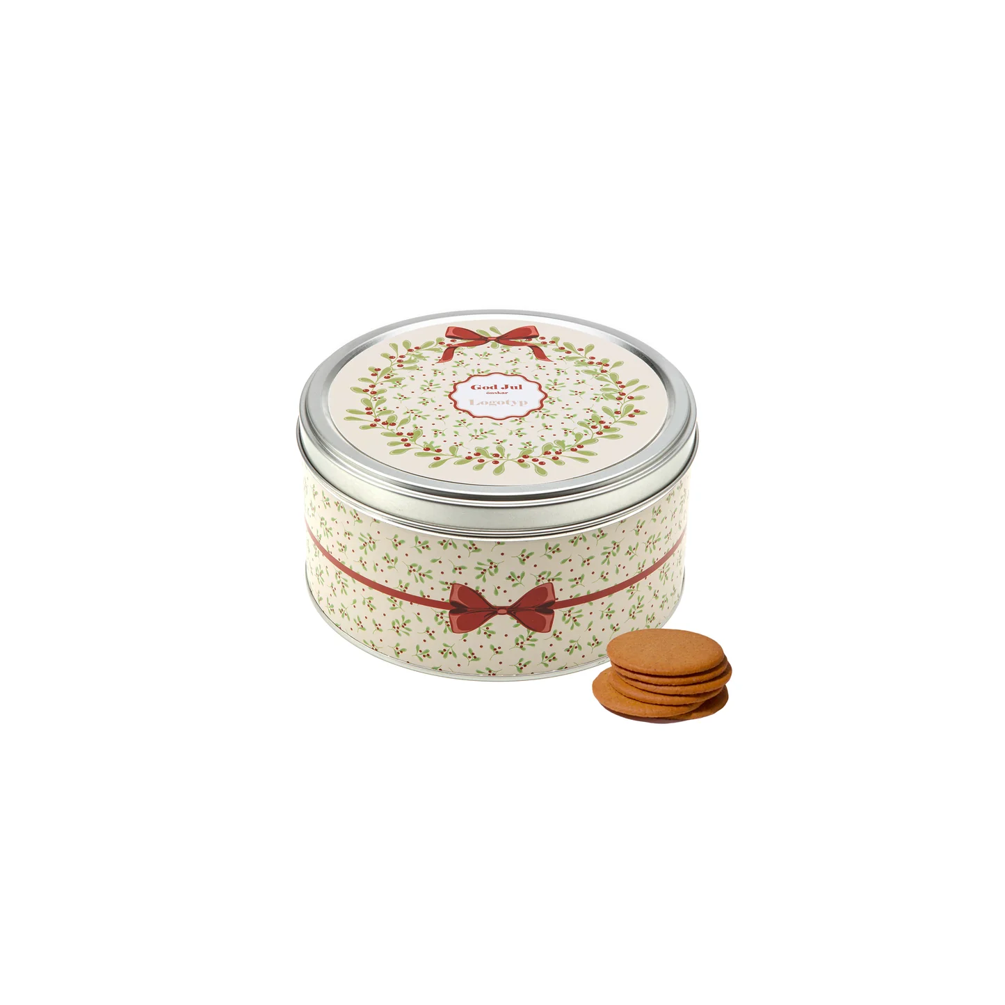 Pepparkakor plåtburk 500g