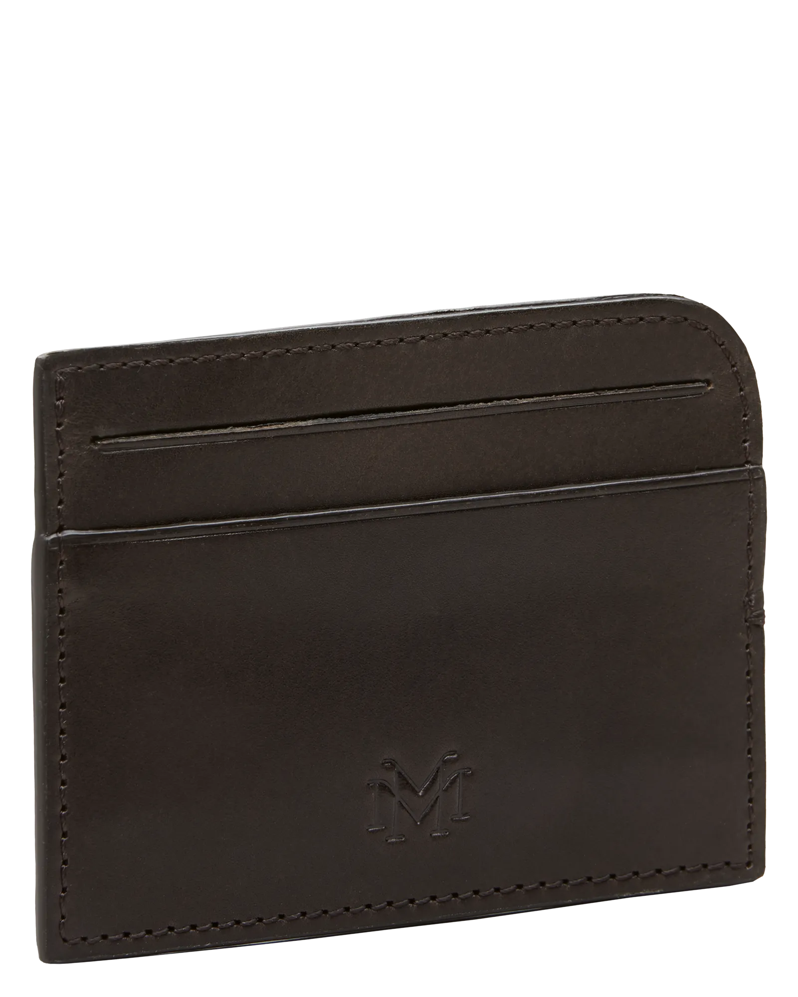 Luton Leather Cardholder Chocolate