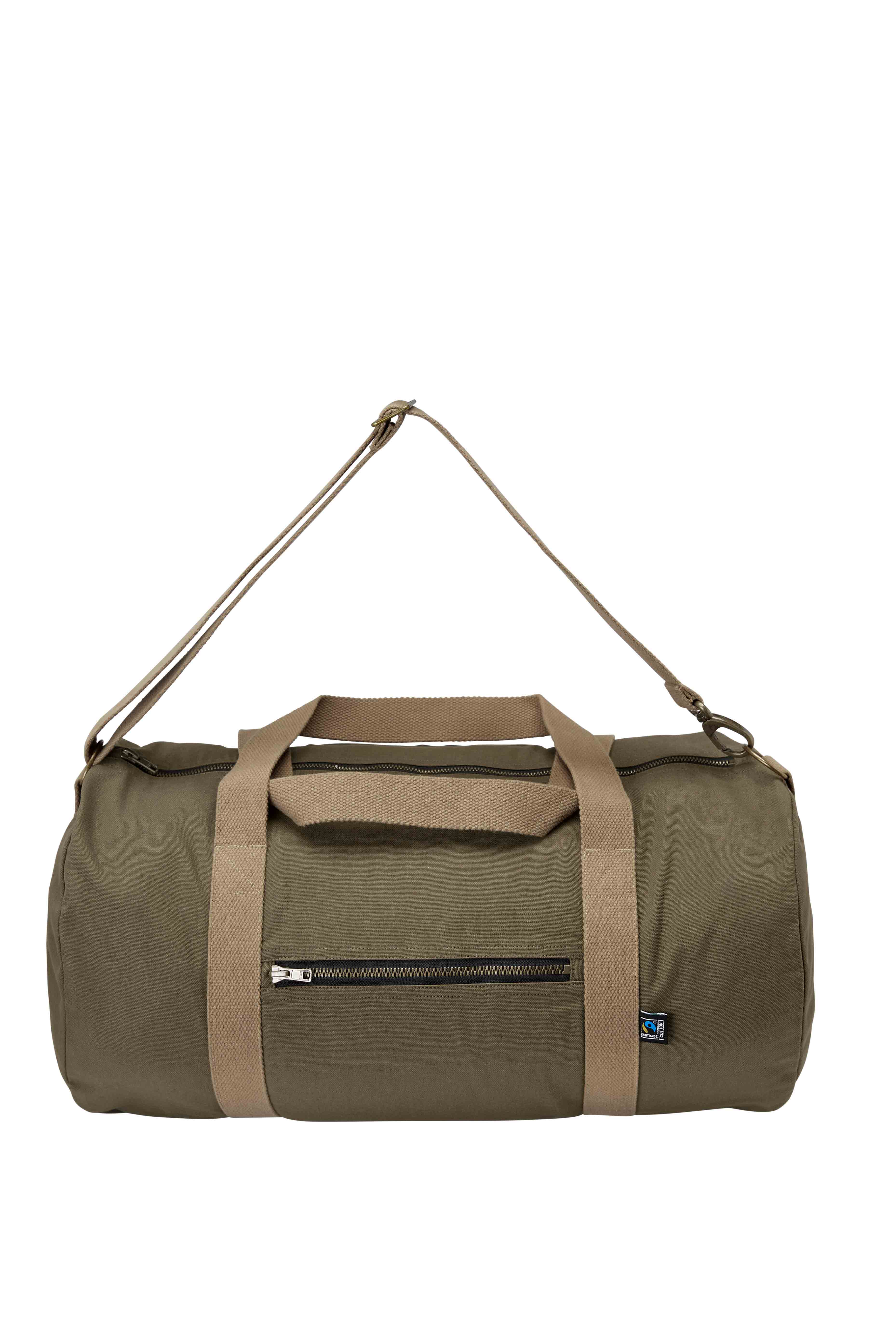 Canvas Dufflebag (GOTS) Dk Olive