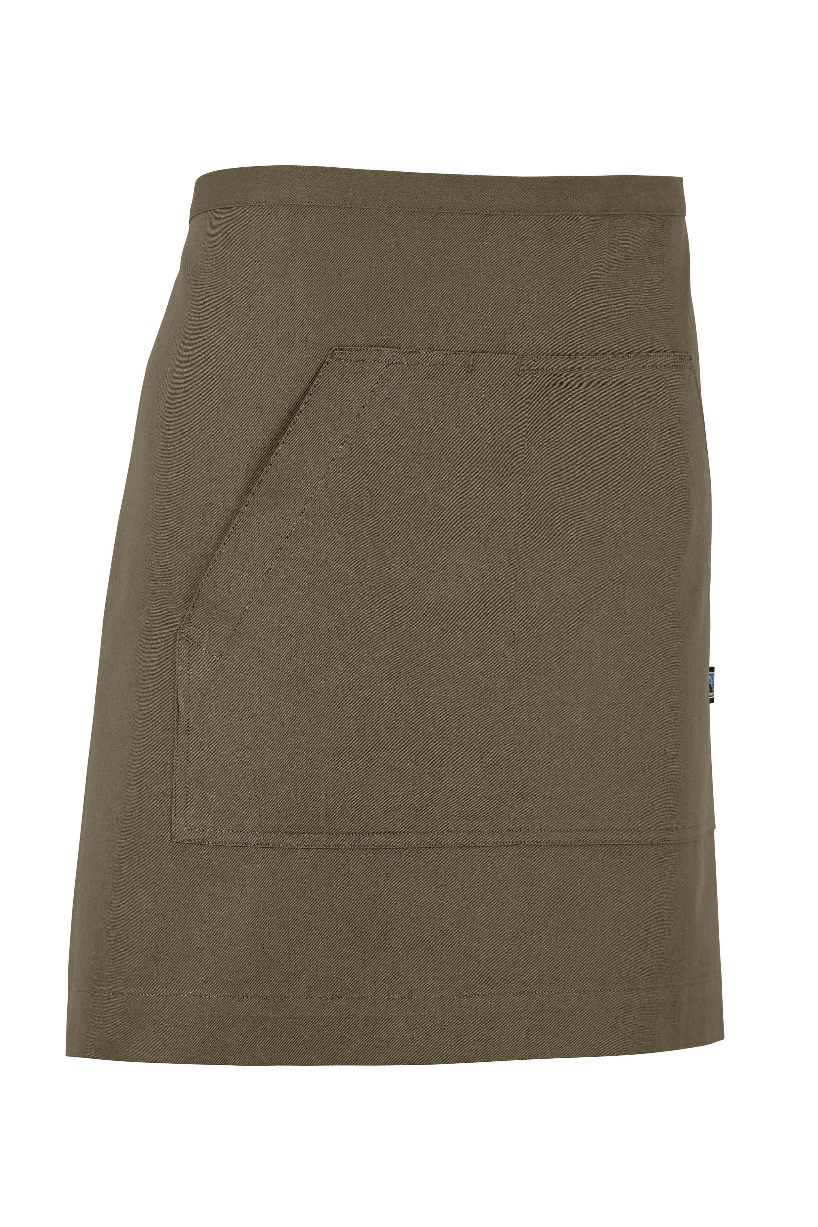 Waist Apron Short (GOTS) Dk Olive