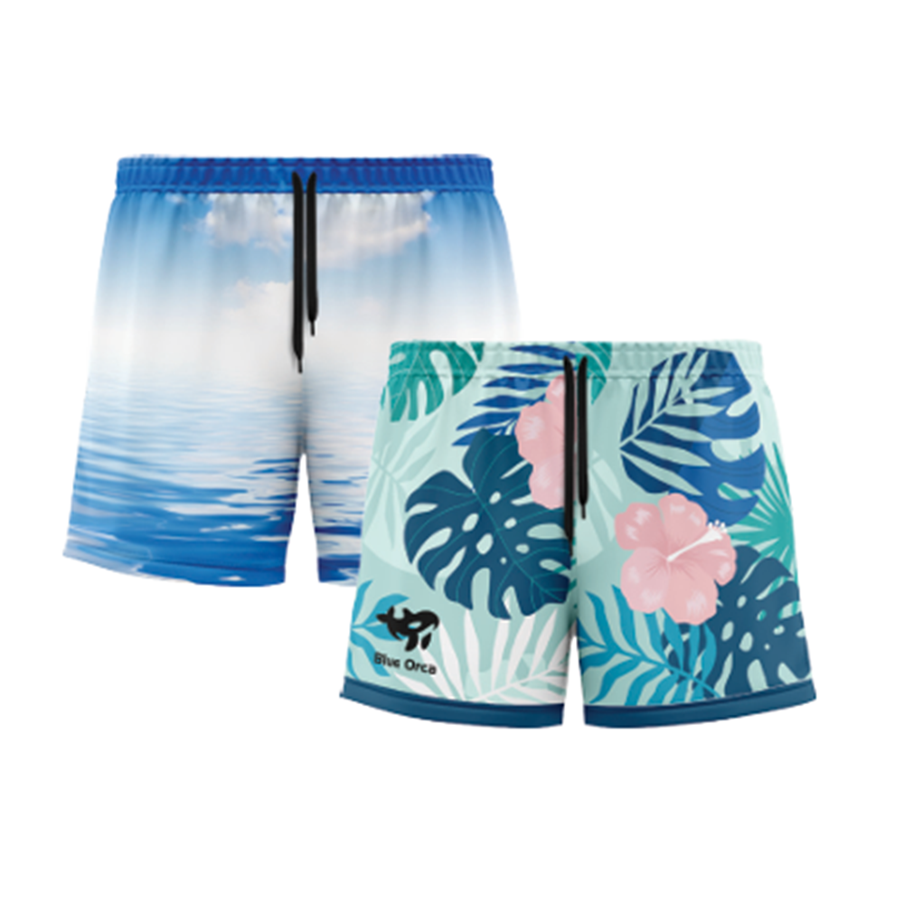 BADSHORTS Längre ben + 8-10 cm