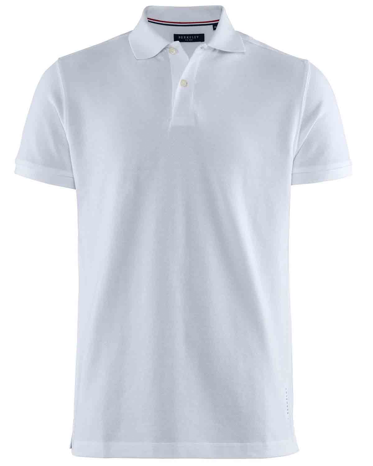 Camden Stretch Polo White