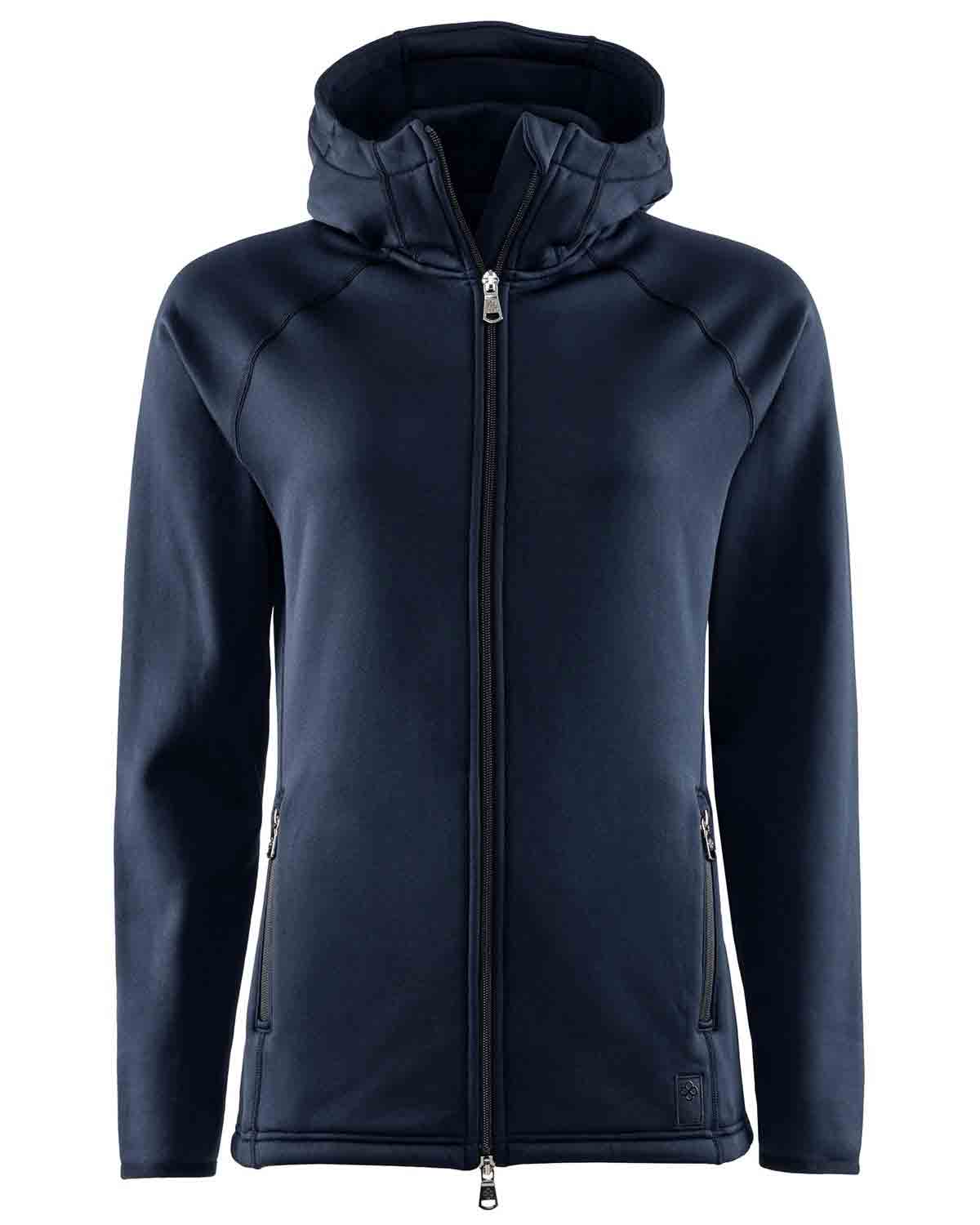 W Doyle Fleece Hood Navy
