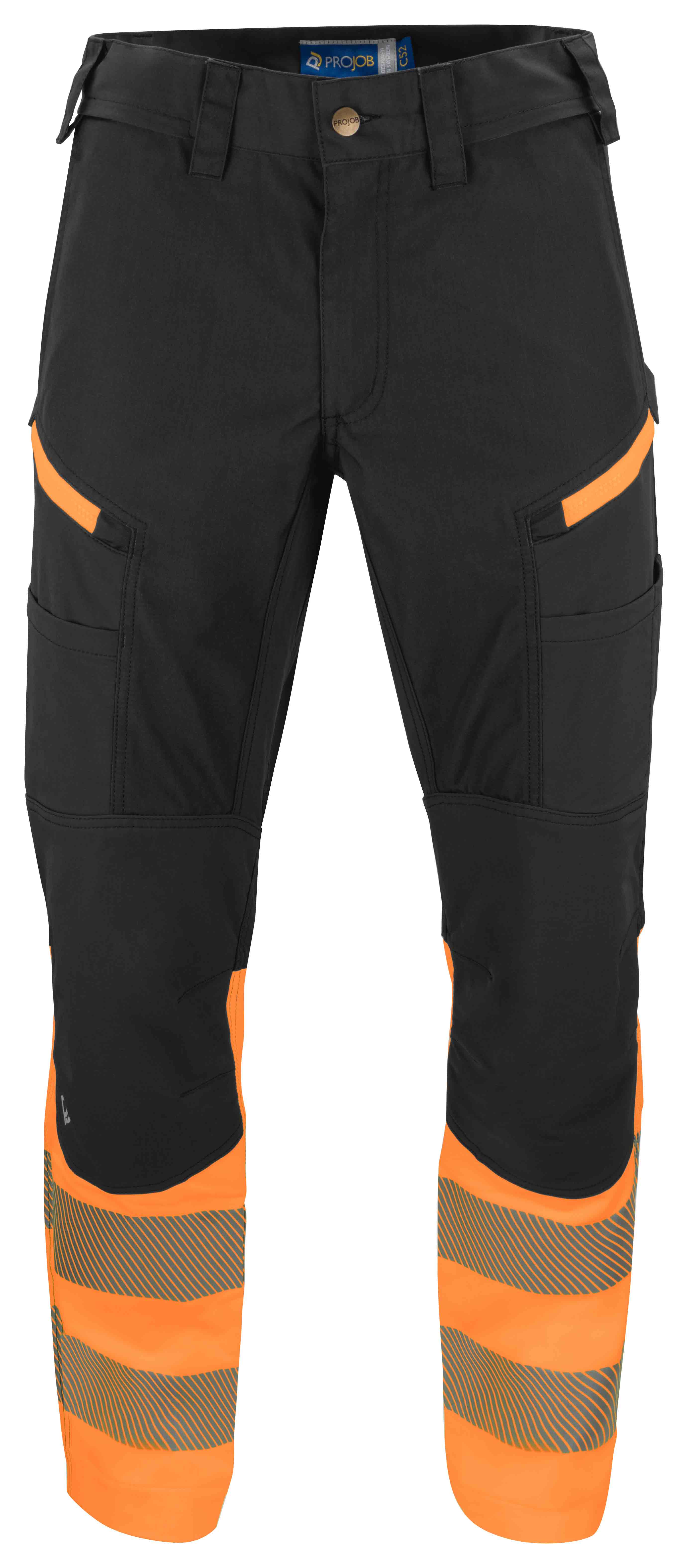 Orange/Svart